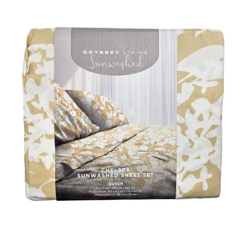 Queen Bed Sheet Set - Chelsea