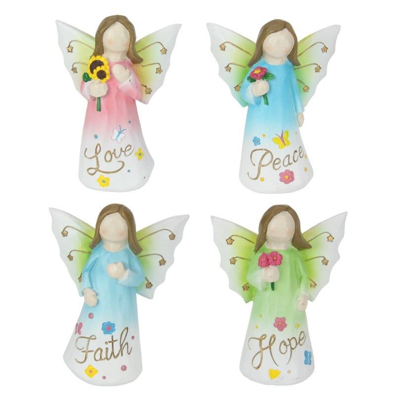 Angel with Inspirational Wording - Dollars and Sense