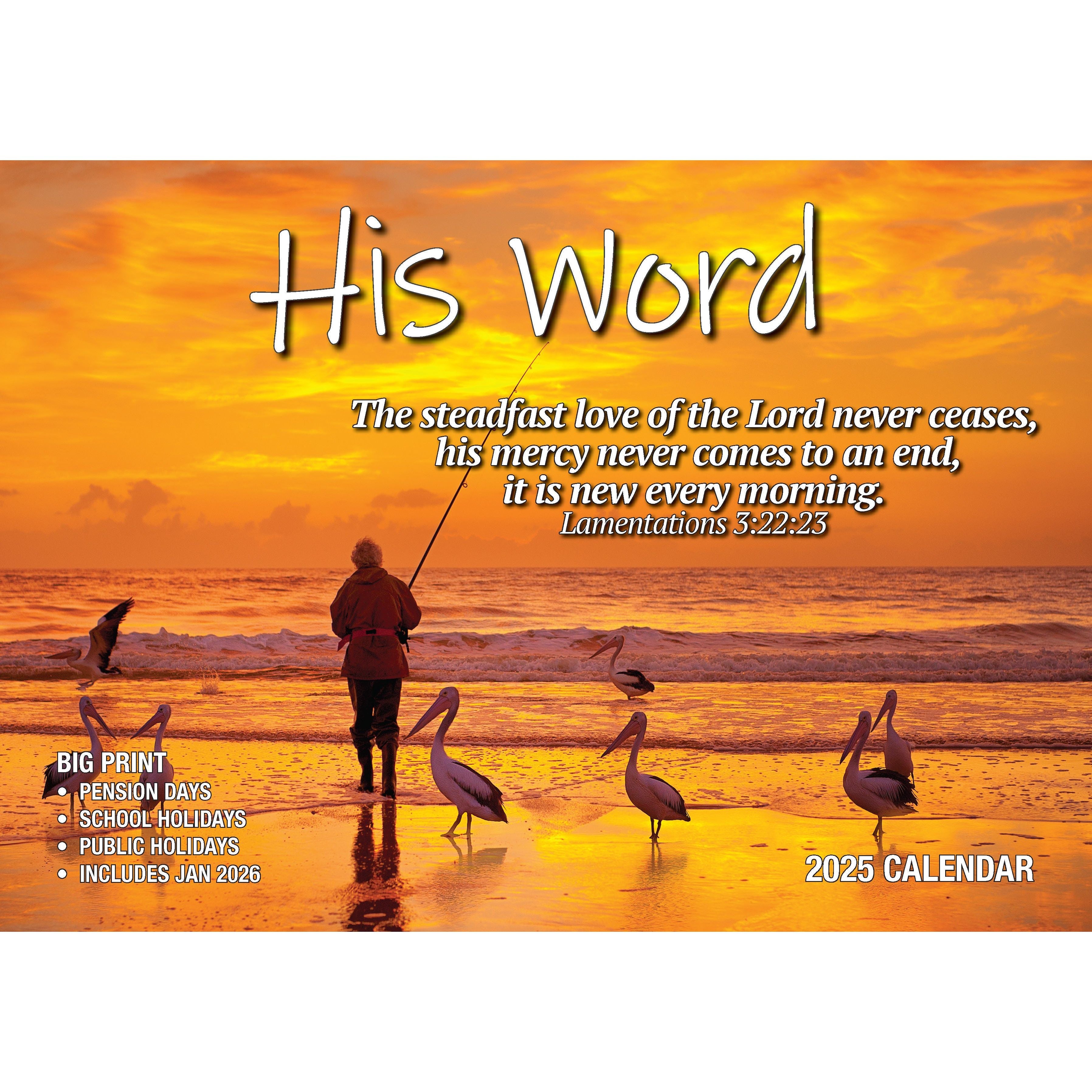 Calendar 2025 - His Word