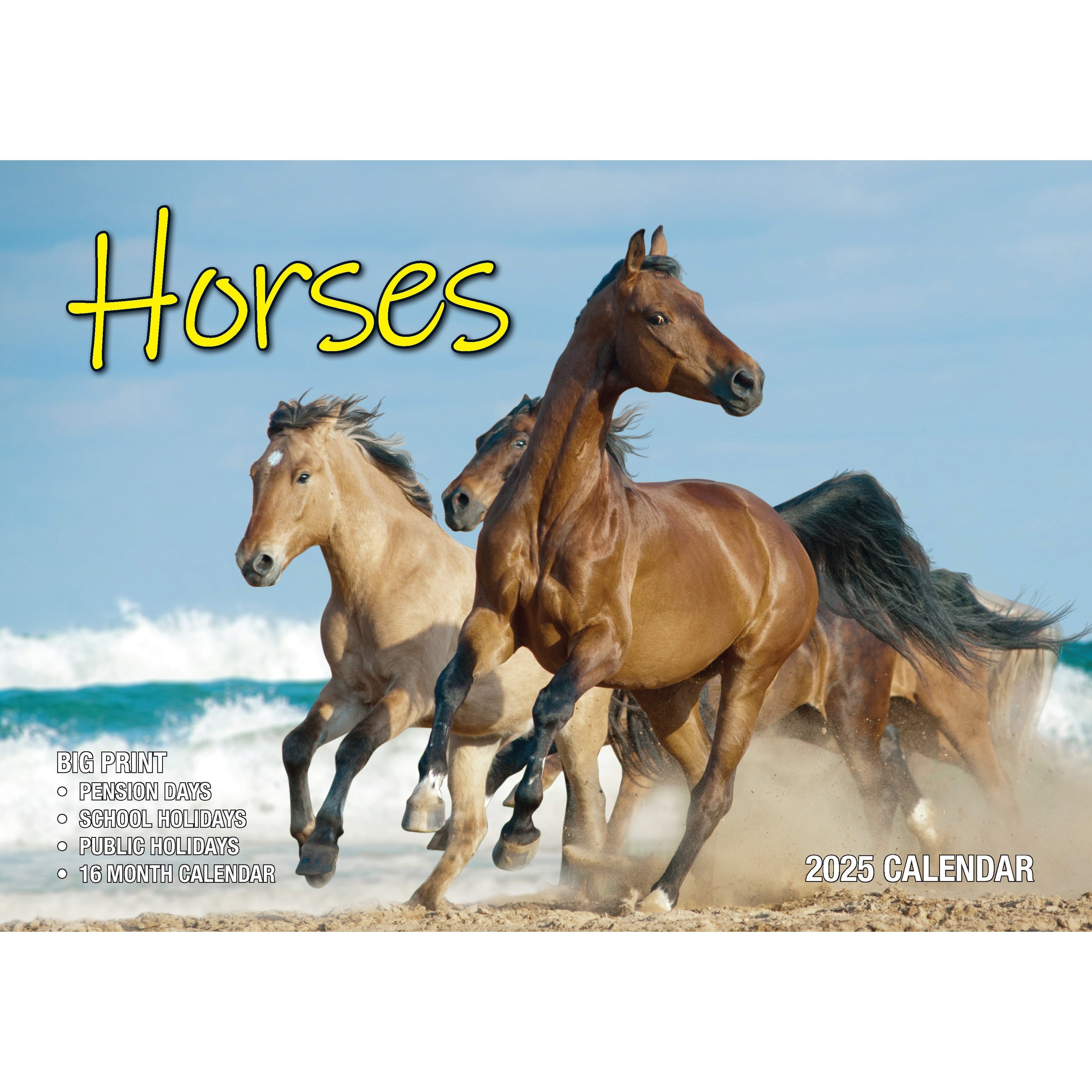 Calendar 2025 - Horses