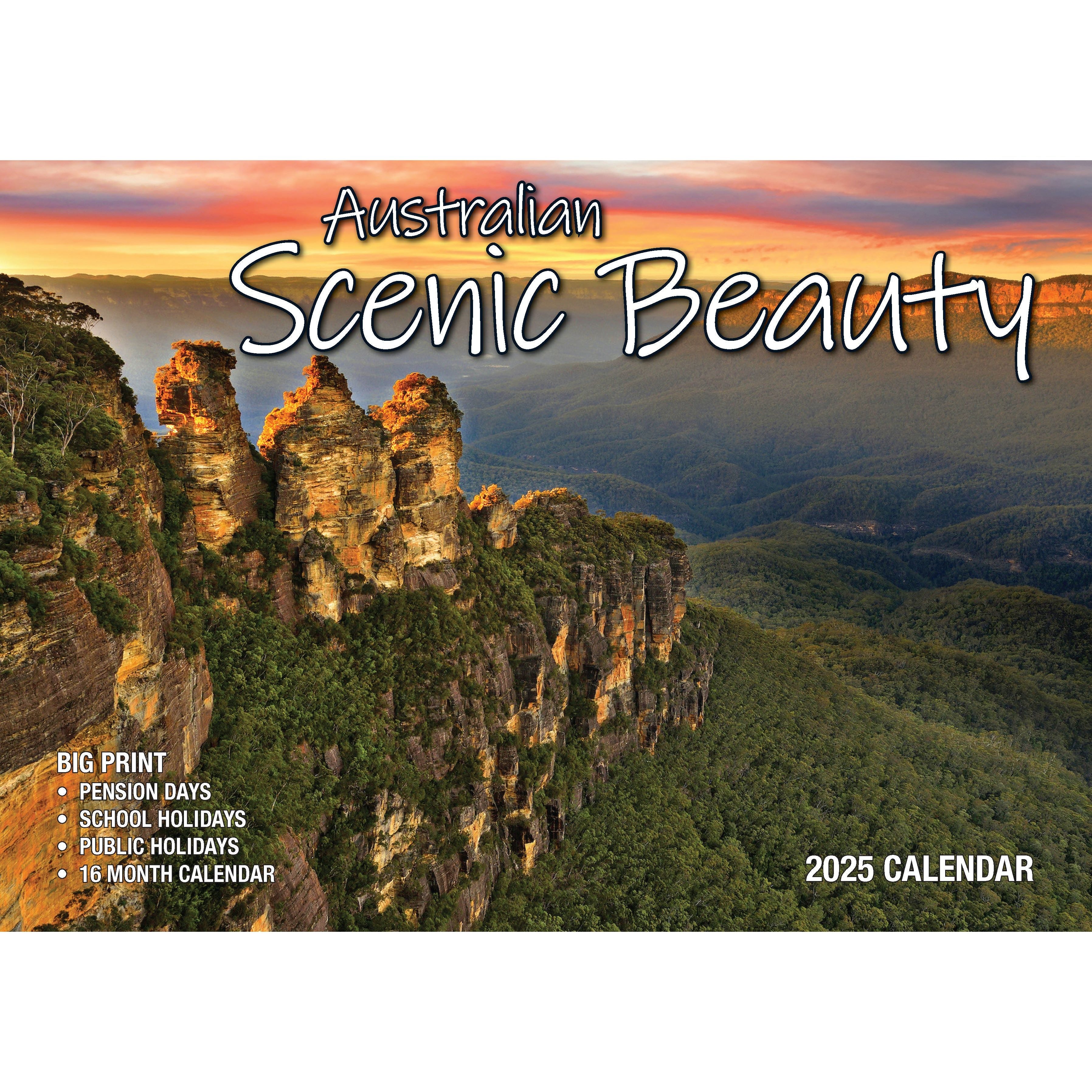 Calendar 2025 - Australian Scenic Beauty