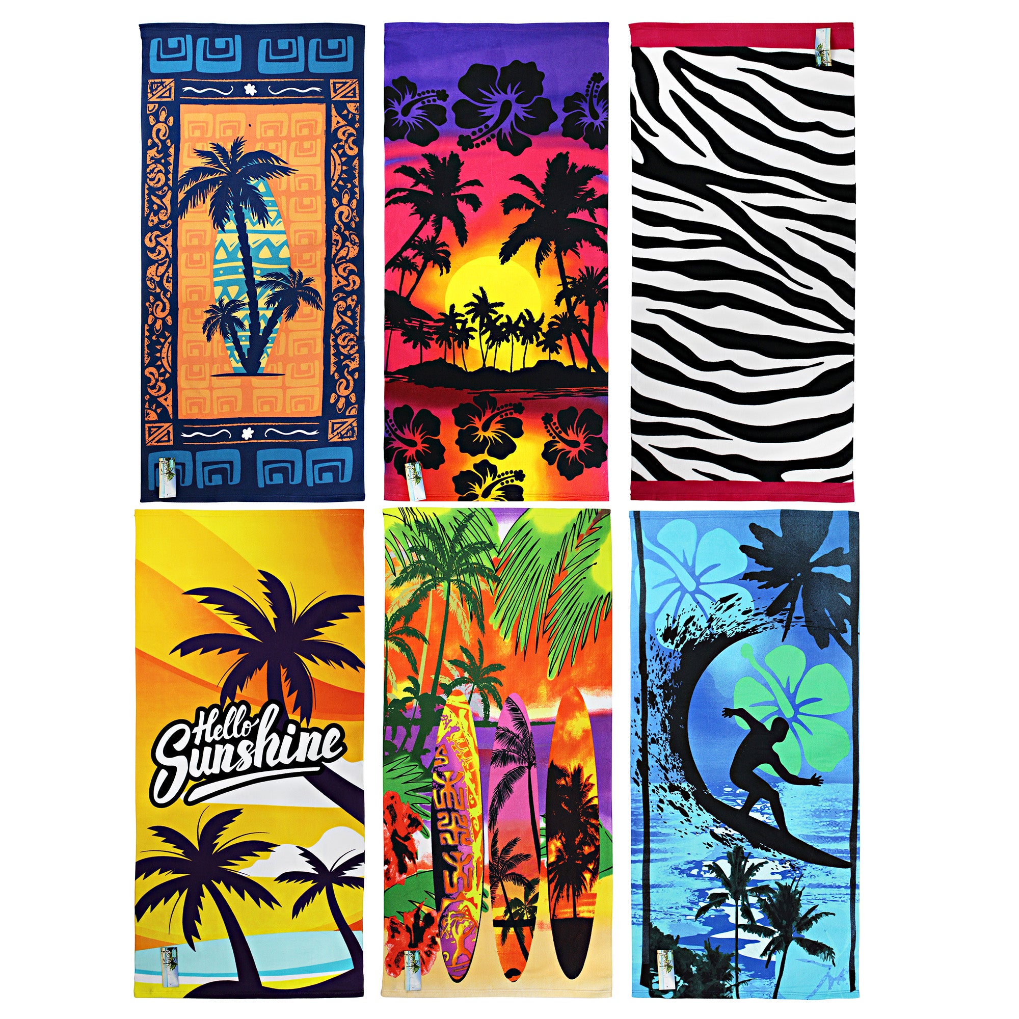 Microfiber Beach Towel - Printed