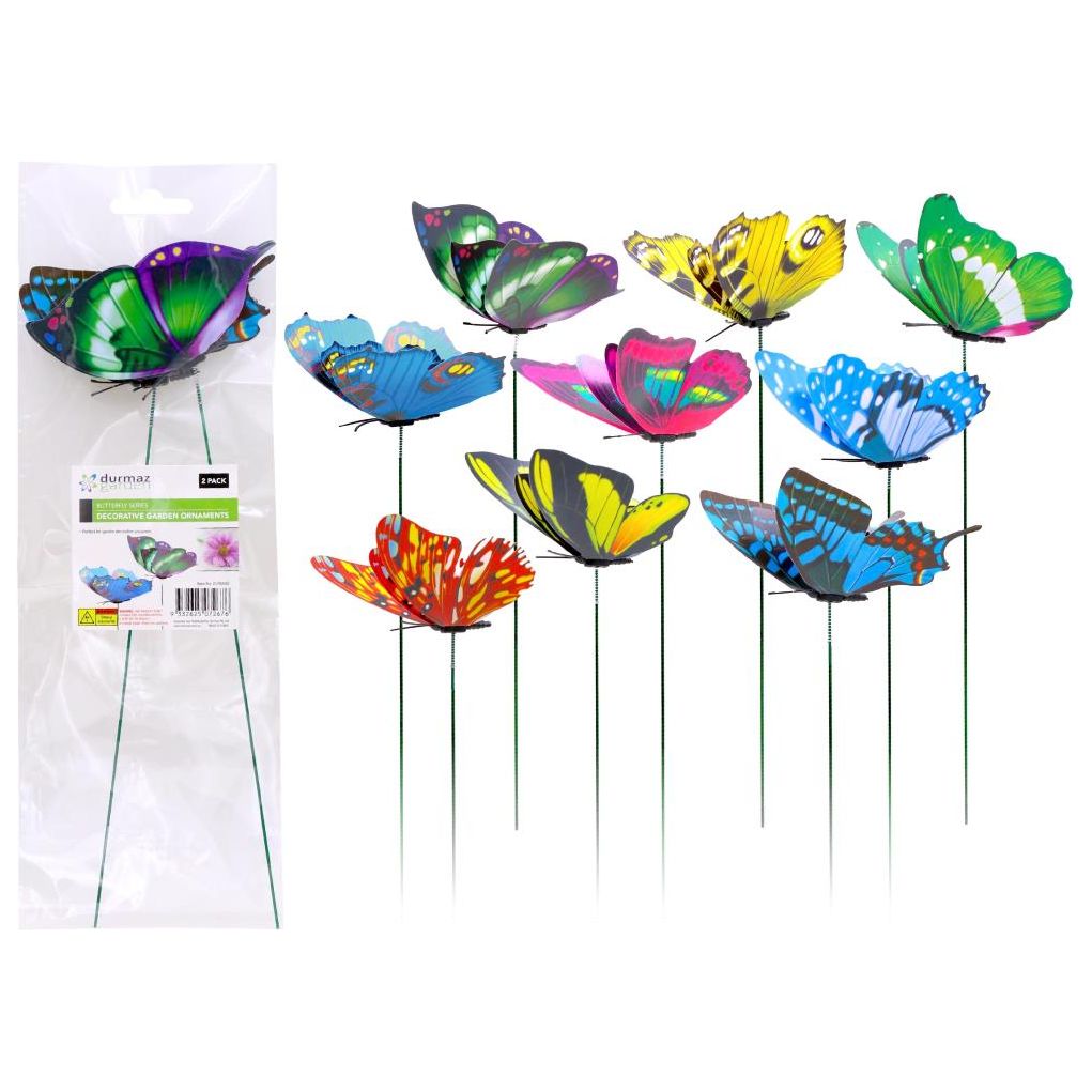 Decorative Garden Ornaments - Butterfly on Stick