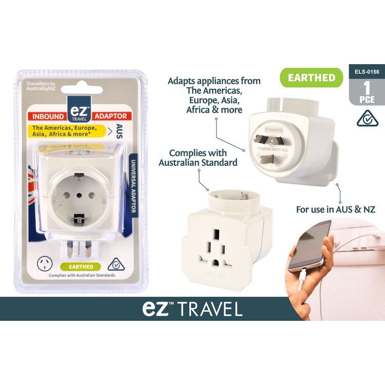 Universal Travel Adaptor ALL to AU