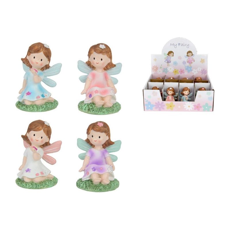 Sitting Fairy In Gift Box