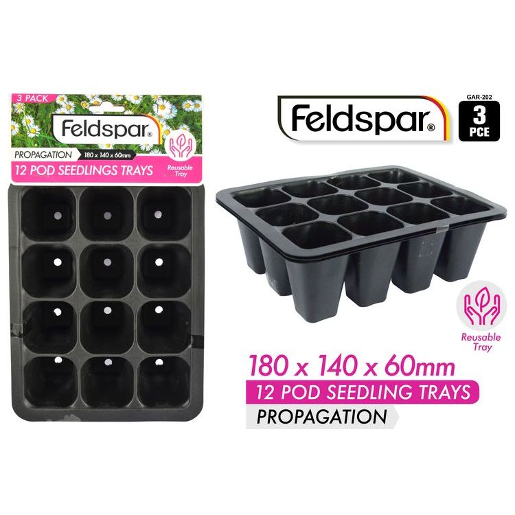 Seedling Pots - 12 Pod