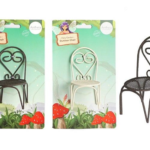 Fairy Garden Metal Chair