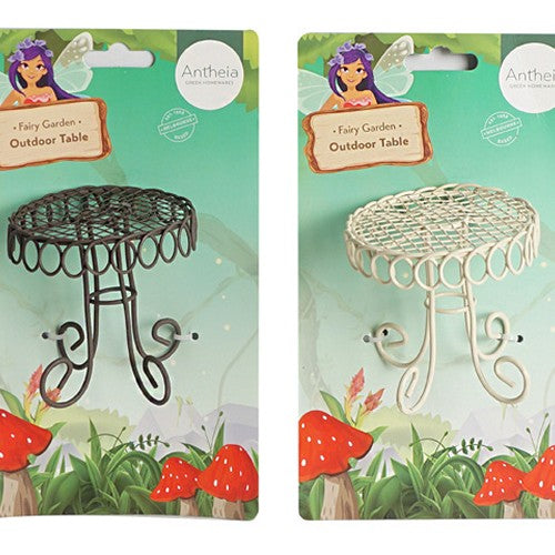 Fairy Garden Metal Table