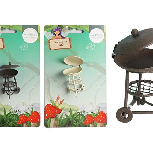 Fairy Garden Metal Bbq