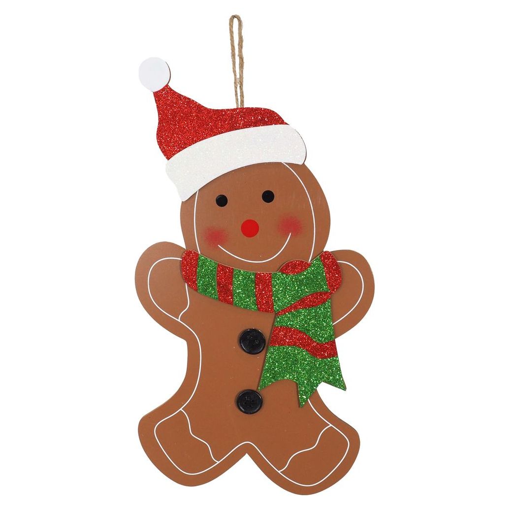 Christmas Hanging Gingerbread - Guy or Gal