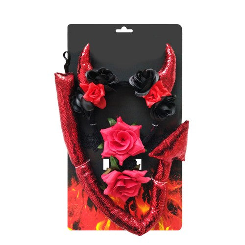 Dress Up Set Floral Devil