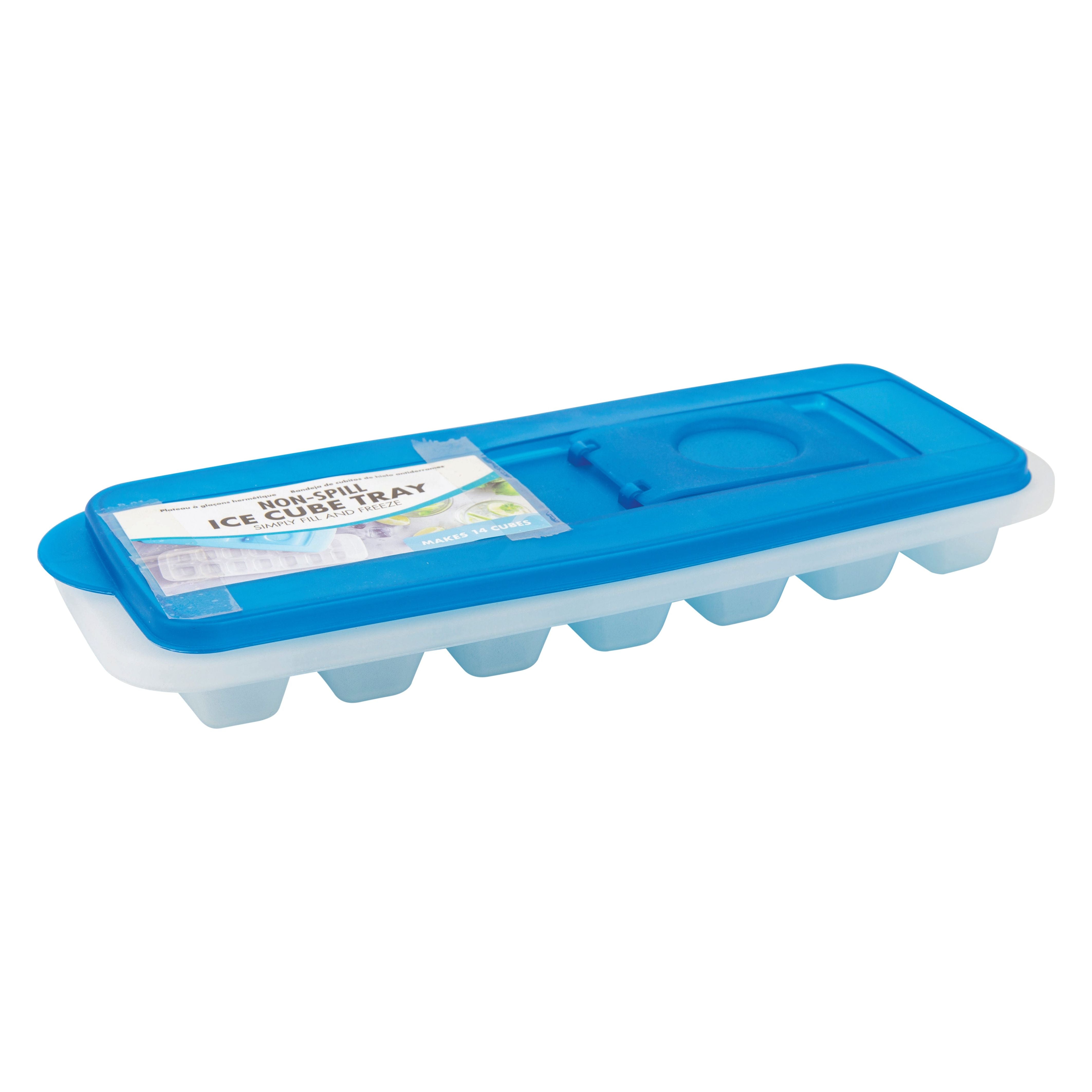 Ice Cube Tray with Lid - Non Spill - Dollars and Sense