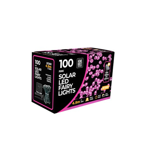 Solar Light 100Pcs - Pink