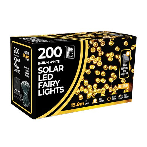 Solar Light 200Pc - Warm White