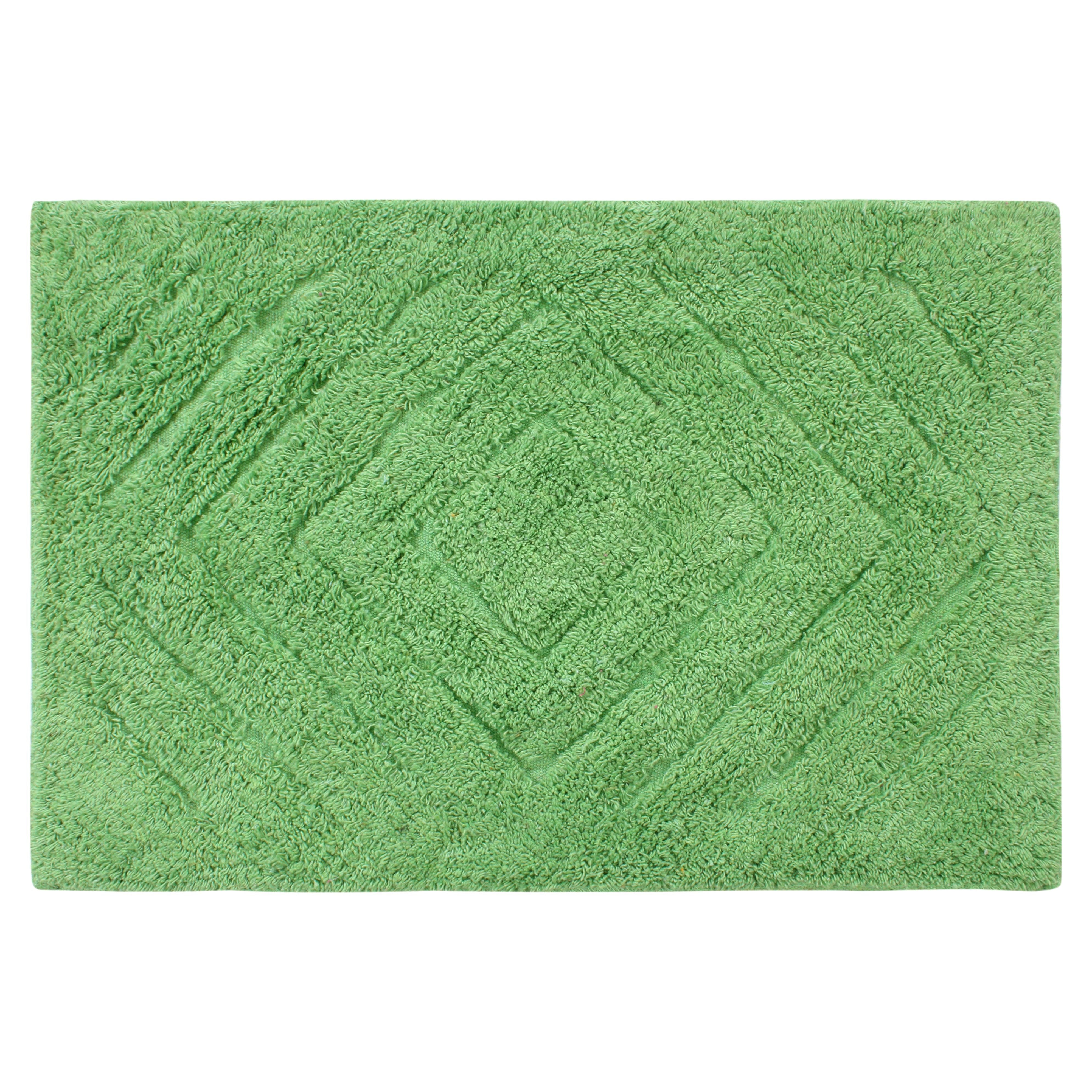 Bath Mat Cotton - Diamond Pattern - Dollars and Sense