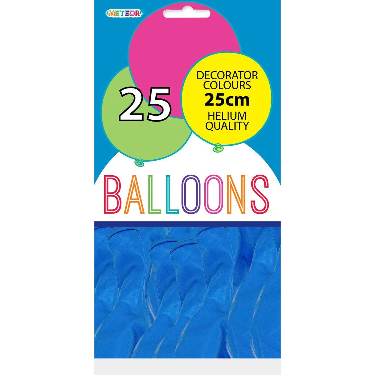 Decorator Latex Balloons - Baby Blue