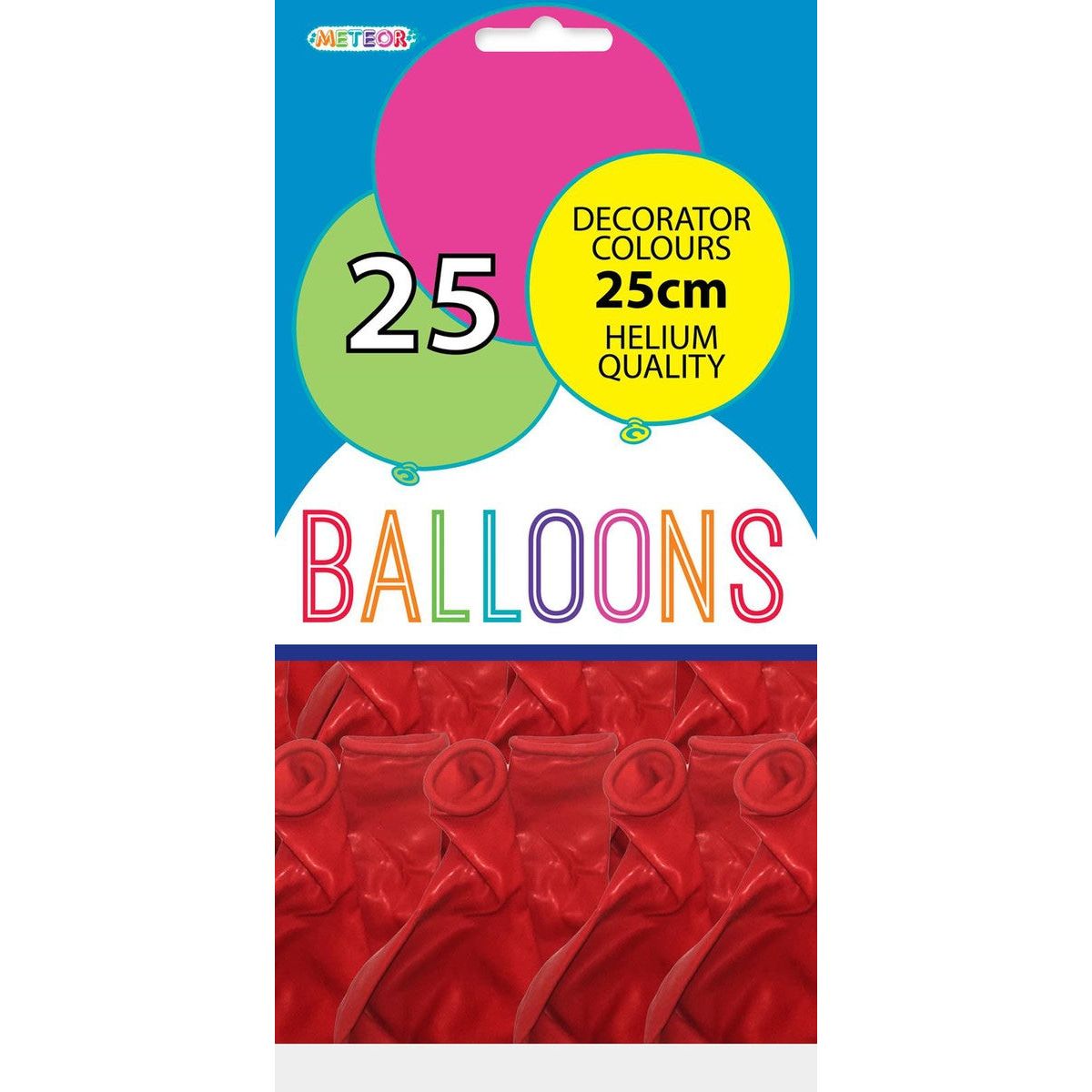 Decorator Latex Balloons - Ruby Red