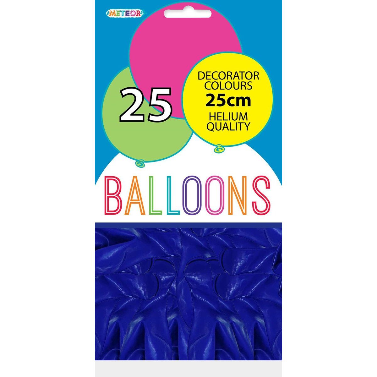 Decorator Latex Balloons - Royal Blue