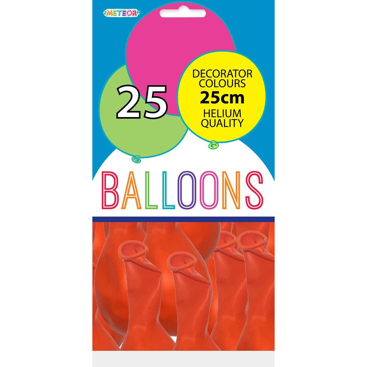 Decorator Latex Balloons - Orange