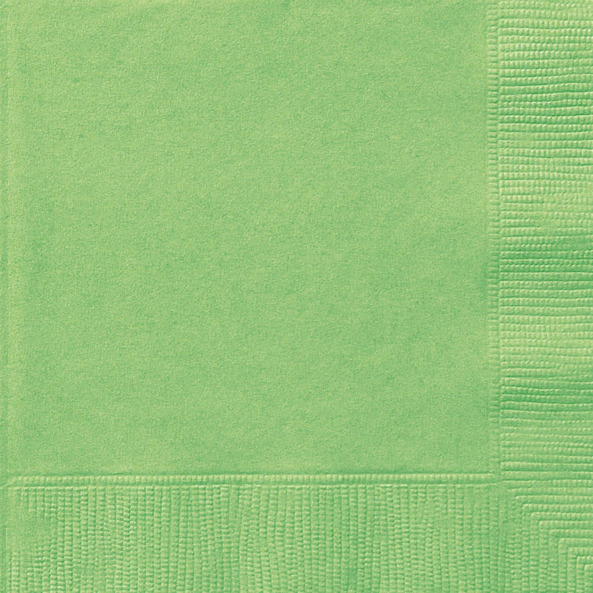 Lime Green 20 Lunch Napkins