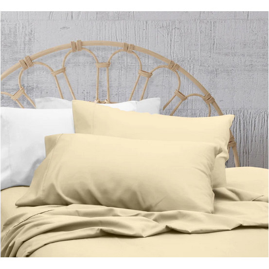 Queen Bed Thermal Flannel Sheet Set - Pebble