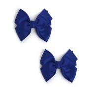 Bow Hair Clip - Blue