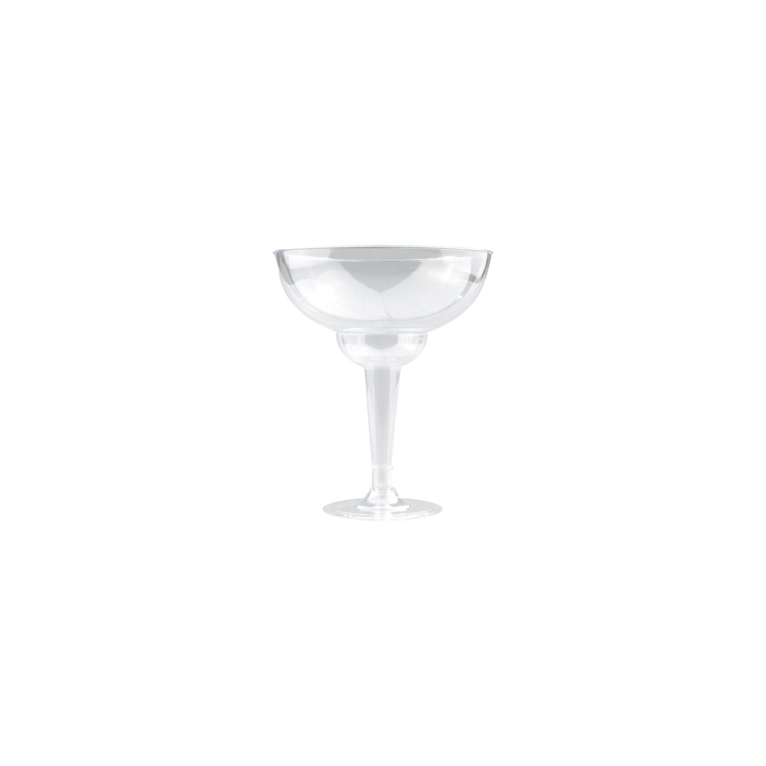 Reusable Clear - Margarita Glasses