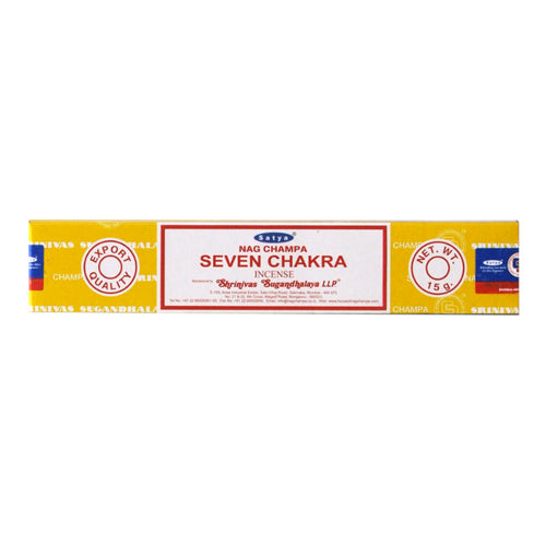 Incense Satya - Seven Chakra