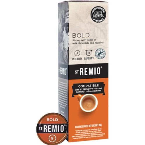 St Remio Coffee Pods Capsules - Bold