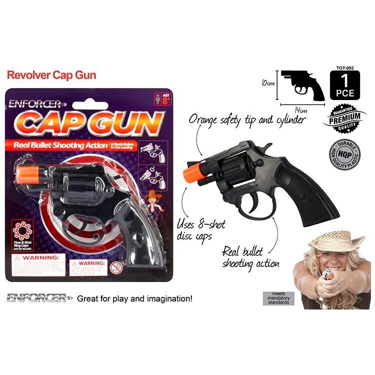 Cap Gun - Black