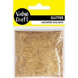 Craft Glitter In Bag - Copper