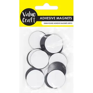 Adhesive Magnets Round