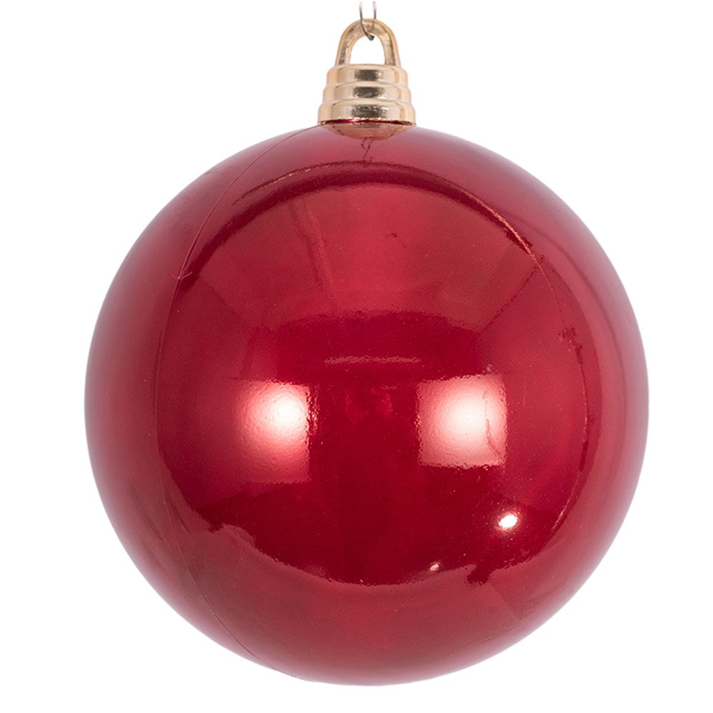 Christmas Pearl Bauble - Red