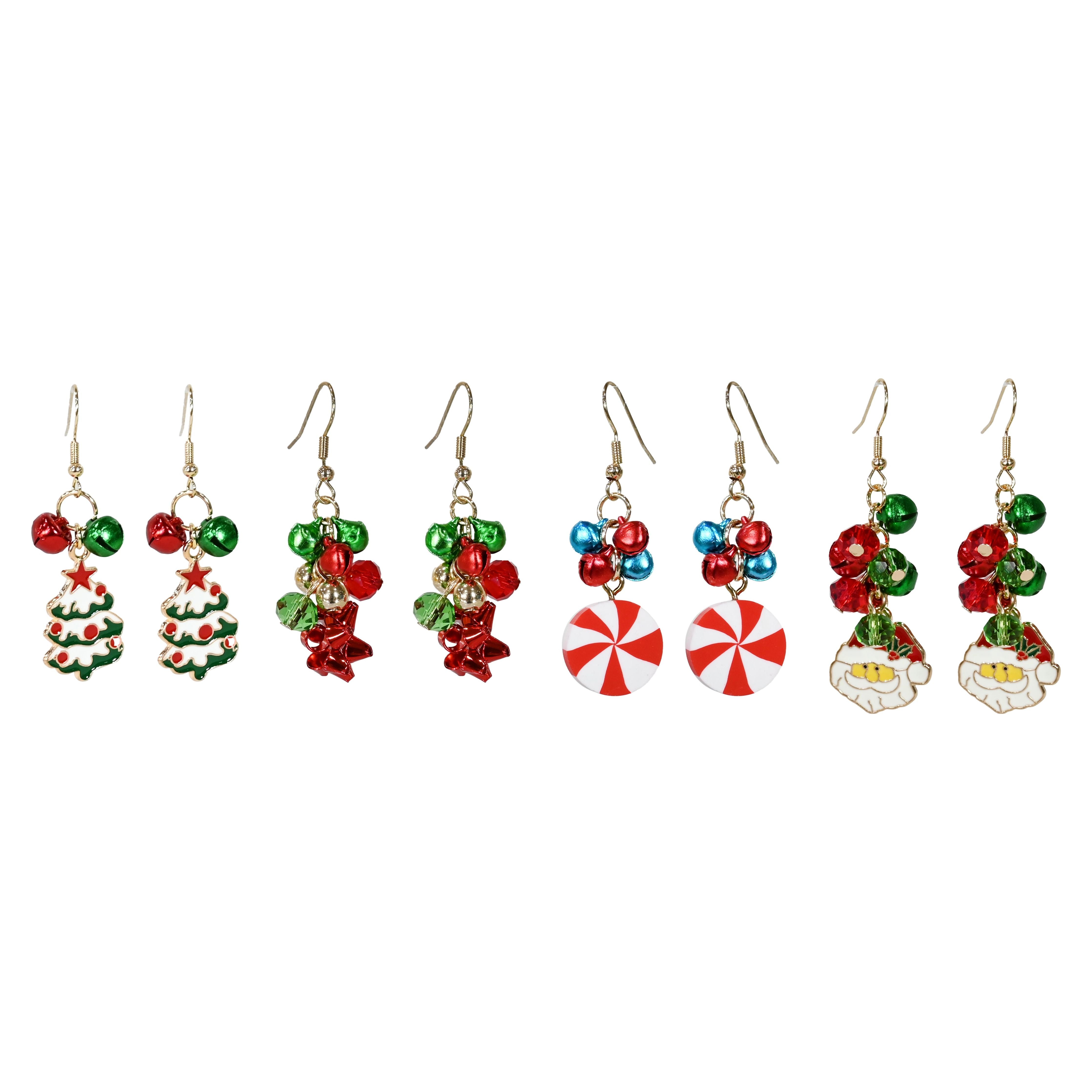 Christmas Earrings - Nutbell Drops