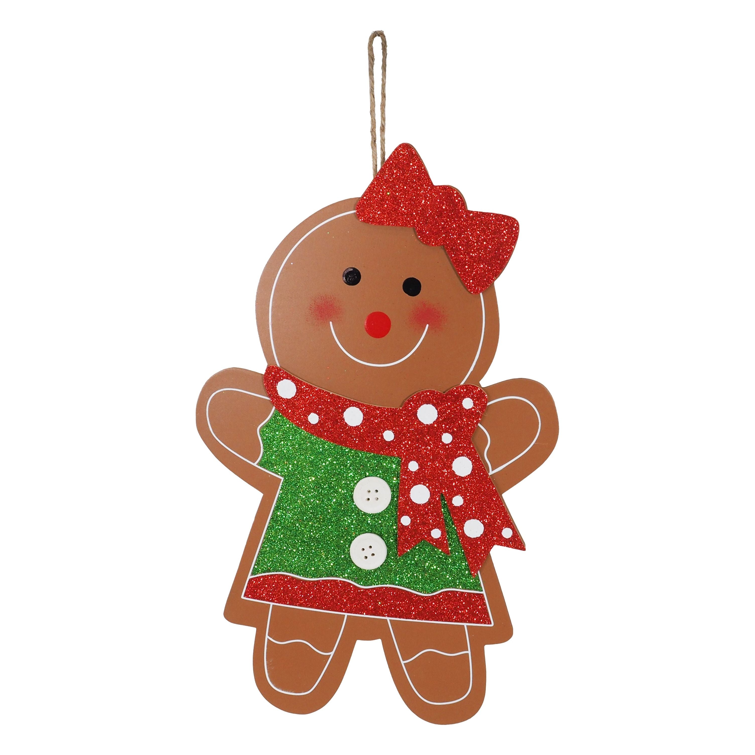 Christmas Hanging Gingerbread - Guy or Gal