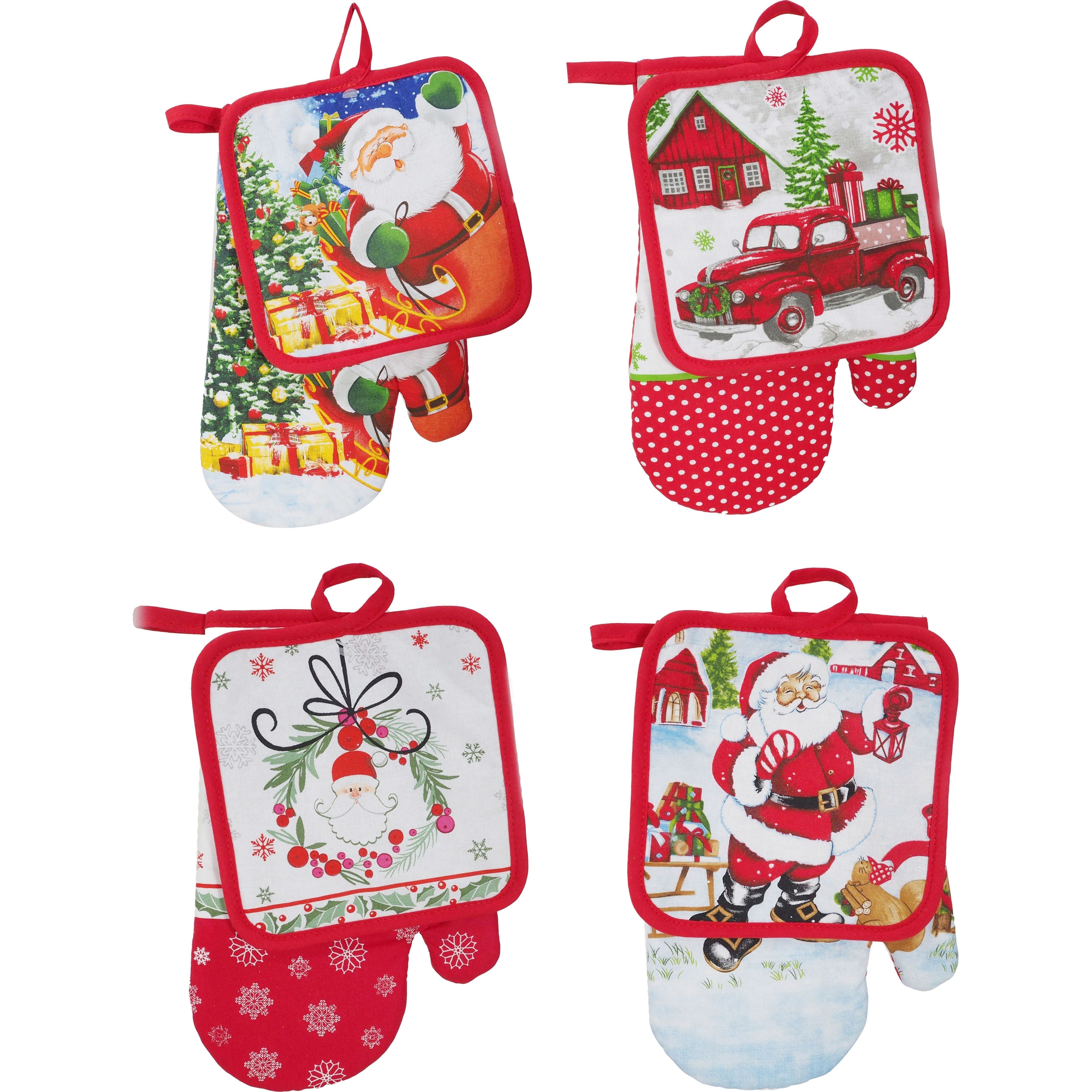 Christmas - Oven Mitt Set