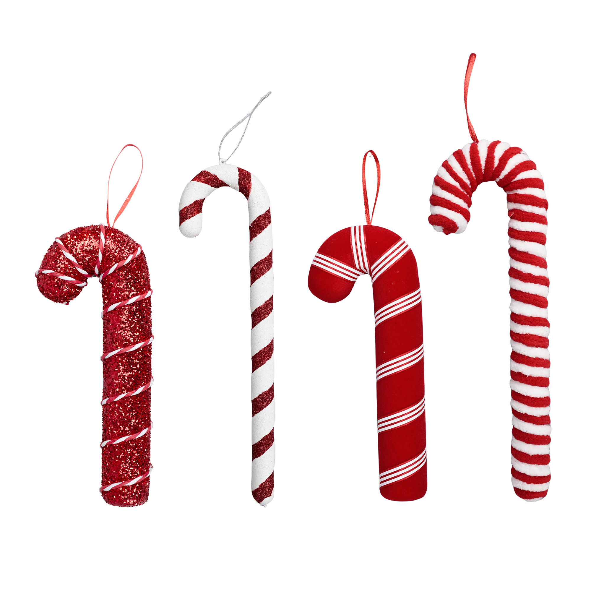 Christmas Candy Cane - Red & White