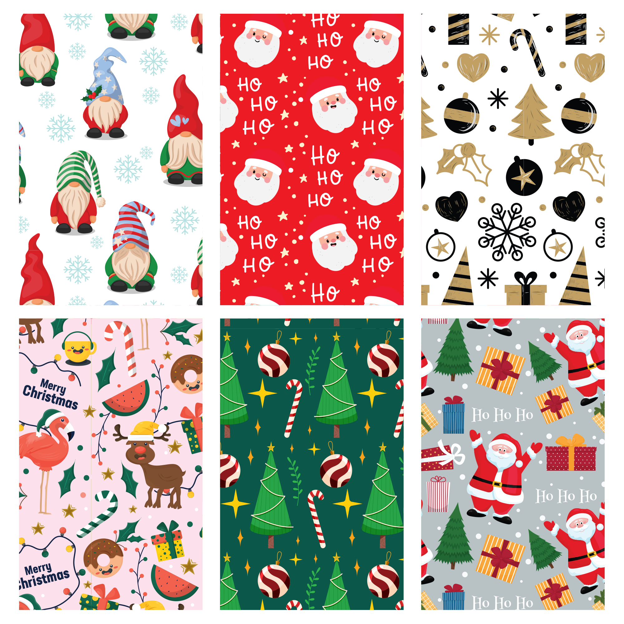 Christmas Gift Wrap - Mix B