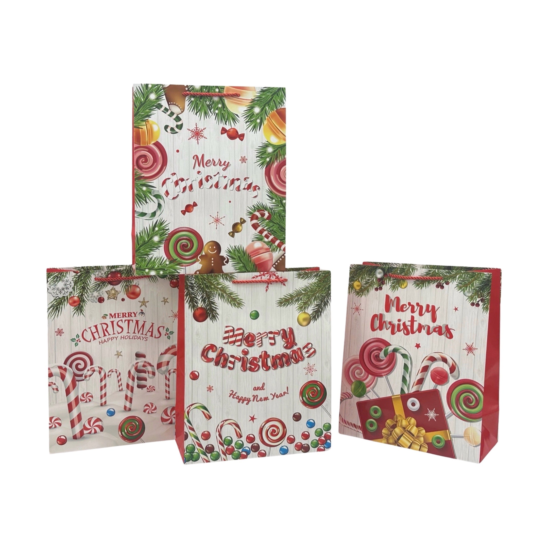 Christmas Candy Pop Gift Bag - Extra Large