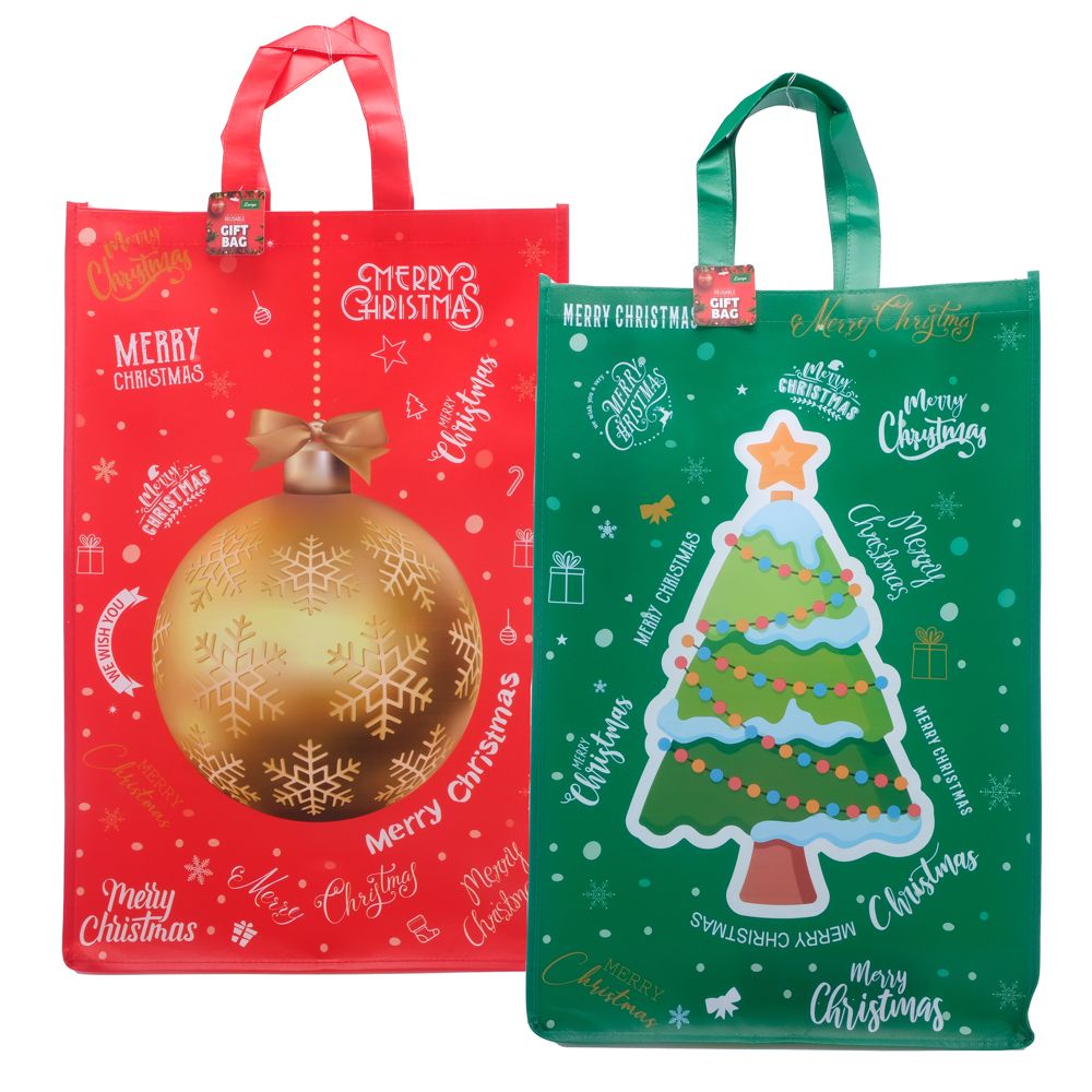 Christmas Gift Bag Reusable - Large