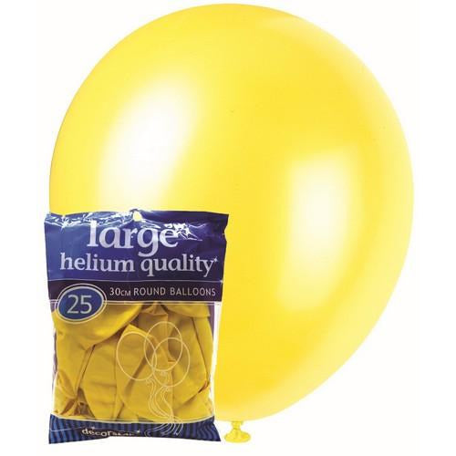 Latex Balloons - Yellow - Dollars and Sense