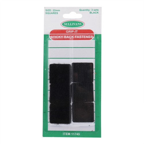 Grip It Square Fasteners - Black