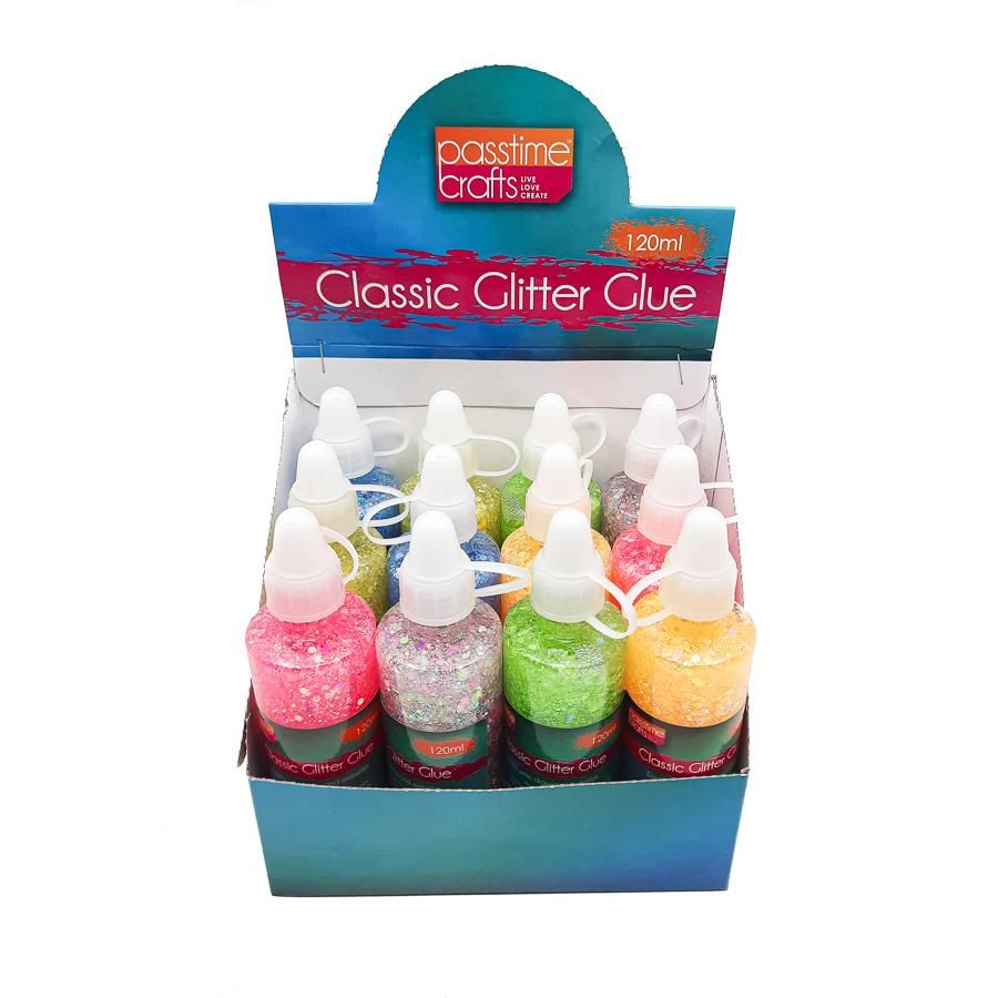 Glitter Glue Neon - Assorted