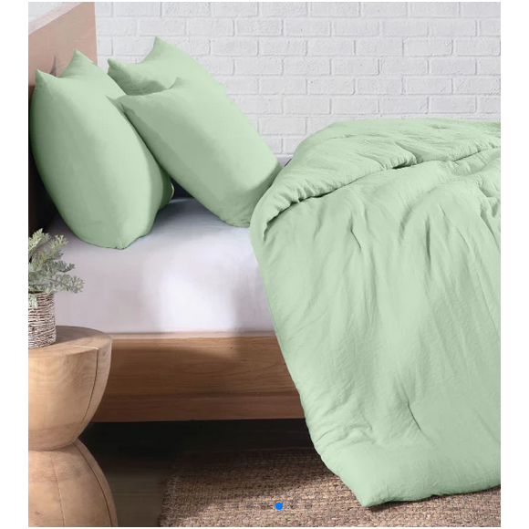 Queen Bed Quilt Cover - Cosastal Wash