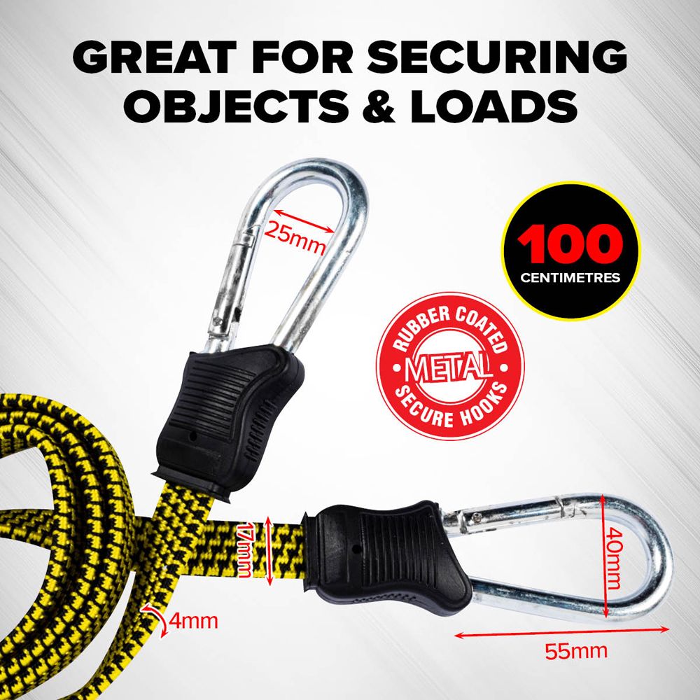 Flat Bungee Cord Strap - Heavy Duty - Dollars and Sense