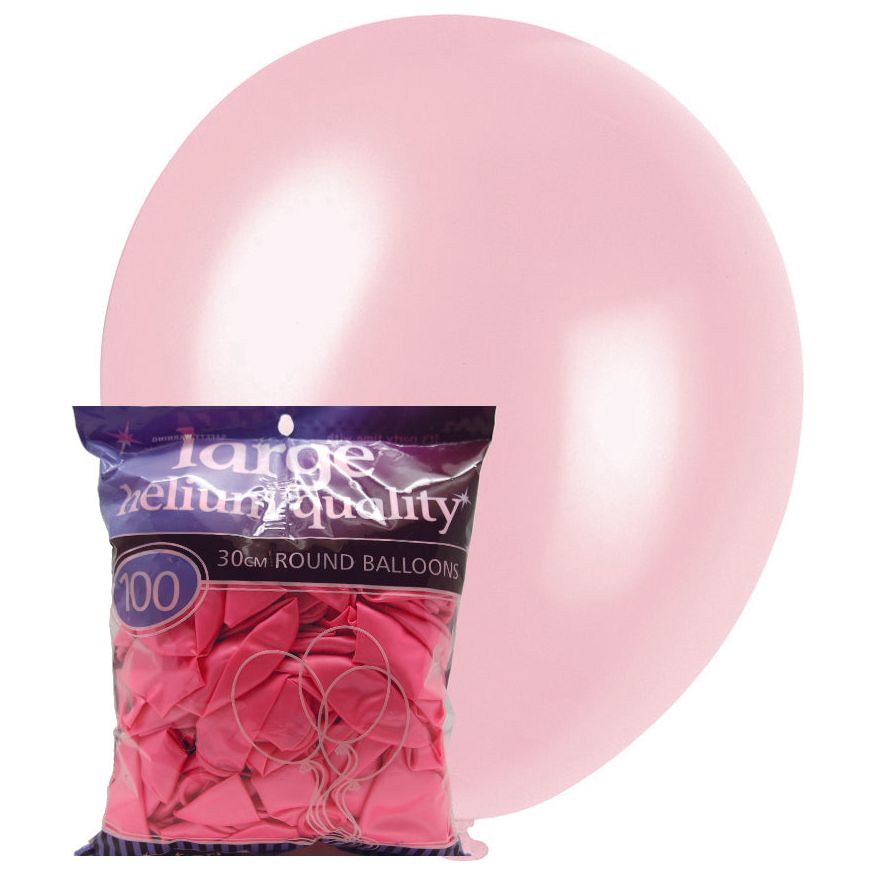 Pink Pearl - Latex Helium Balloons