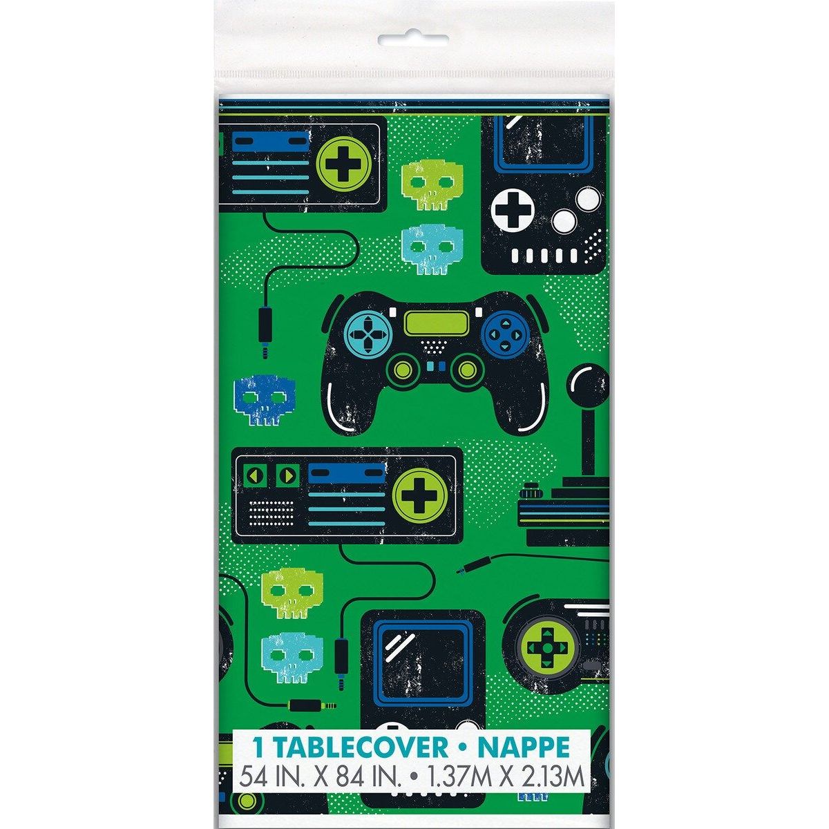 Gamer Birthday - Plastic Tablecover