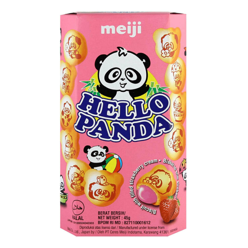 Meiji Hello Panda - Strawberry