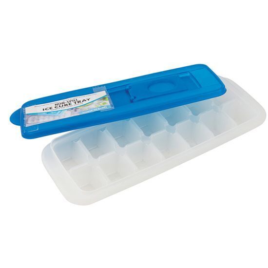 Ice Cube Tray with Lid - Non Spill - Dollars and Sense