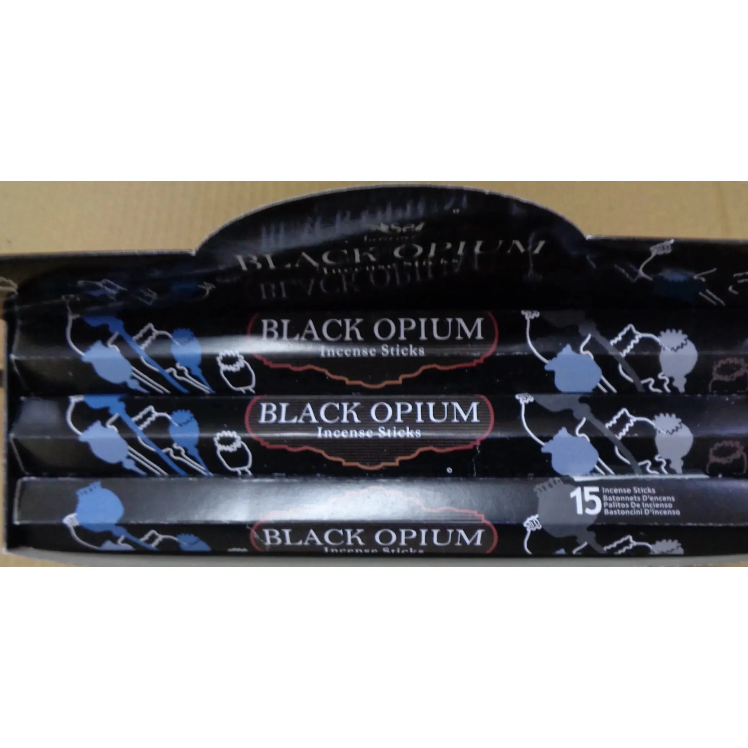 Hem Hexagon Incense - Black Opium